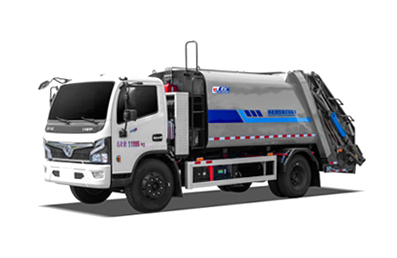 東風(fēng)福瑞卡混動(dòng)壓縮式垃圾車 