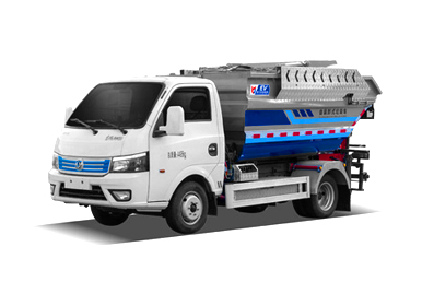 東風華神純電自裝卸式垃圾車 