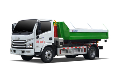 上汽躍進(jìn)純電車廂可卸式垃圾車 