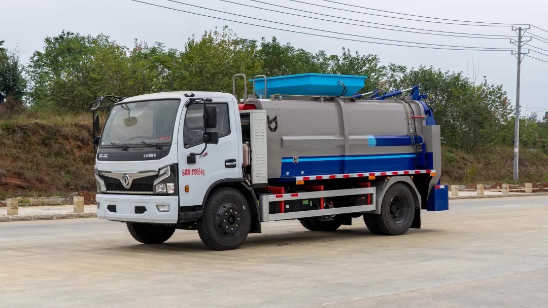 【新能源熱銷】凱力風(fēng)-大福瑞卡F7混動8方餐廚垃圾車