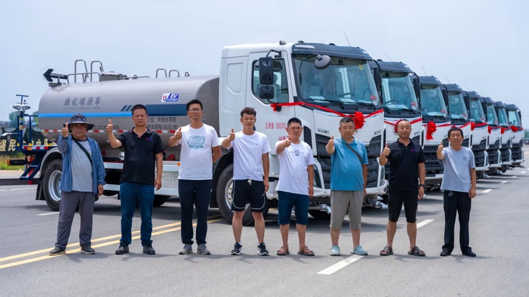 【新能源批量】發(fā)車！凱力風(fēng)新能源為河北環(huán)衛(wèi)電動化按下“加速鍵”！